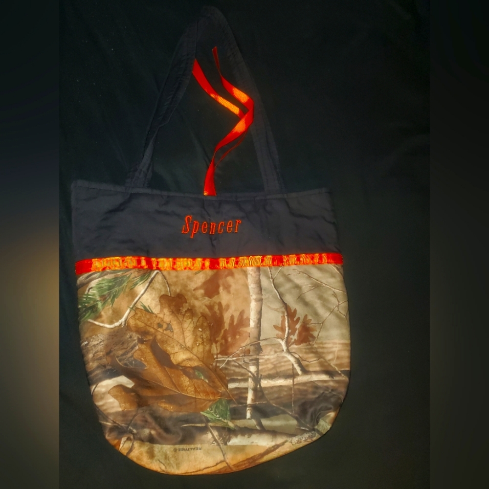 B2G1F Custom Camo Diaper Bag "Spencer"